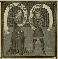 An illustration from Geschichte der deutschen Malerei (1890)