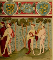 An illustration from Geschichte der deutschen Malerei (1890)
