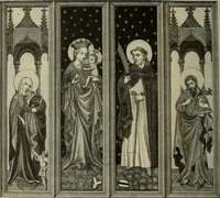 An illustration from Geschichte der deutschen Malerei (1890)