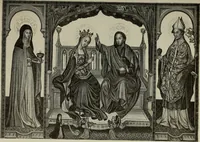 An illustration from Geschichte der deutschen Malerei (1890)
