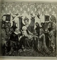 An illustration from Geschichte der deutschen Malerei (1890)