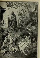 An illustration from Geschichte der deutschen Malerei (1890)