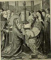 An illustration from Geschichte der deutschen Malerei (1890)