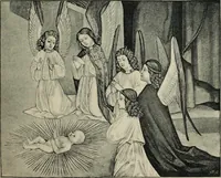 An illustration from Geschichte der deutschen Malerei (1890)