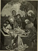An illustration from Geschichte der deutschen Malerei (1890)