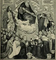 An illustration from Geschichte der deutschen Malerei (1890)