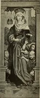 An illustration from Geschichte der deutschen Malerei (1890)