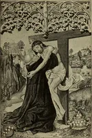An illustration from Geschichte der deutschen Malerei (1890)