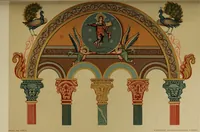 An illustration from Geschichte der deutschen Malerei (1890)