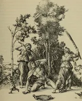 An illustration from Geschichte der deutschen Malerei (1890)