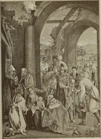 An illustration from Geschichte der deutschen Malerei (1890)