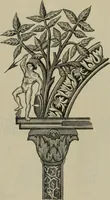 An illustration from Geschichte der deutschen Malerei (1890)