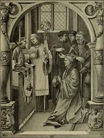 An illustration from Geschichte der deutschen Malerei (1890)