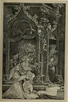 An illustration from Geschichte der deutschen Malerei (1890)