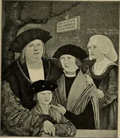 An illustration from Geschichte der deutschen Malerei (1890)
