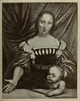 An illustration from Geschichte der deutschen Malerei (1890)