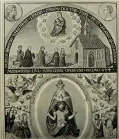 An illustration from Geschichte der deutschen Malerei (1890)