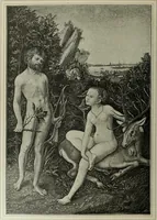 An illustration from Geschichte der deutschen Malerei (1890)