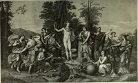 An illustration from Geschichte der deutschen Malerei (1890)