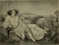 An illustration from Geschichte der deutschen Malerei (1890)