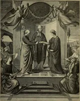 An illustration from Geschichte der deutschen Malerei (1890)