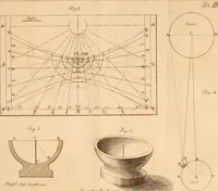 An illustration from Geschichte der griechischen astronomie bis auf Eratosthenes (1802)