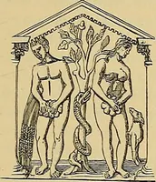 An illustration from Geschichte der karolingischen Malerei : ihr Bilderkreis and seine Quellen (1894)