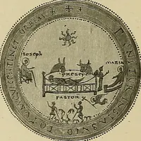 An illustration from Geschichte der karolingischen Malerei : ihr Bilderkreis and seine Quellen (1894)