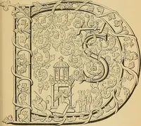 An illustration from Geschichte der karolingischen Malerei : ihr Bilderkreis and seine Quellen (1894)