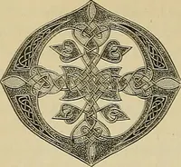 An illustration from Geschichte der karolingischen Malerei : ihr Bilderkreis and seine Quellen (1894)
