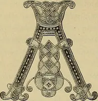 An illustration from Geschichte der karolingischen Malerei : ihr Bilderkreis and seine Quellen (1894)
