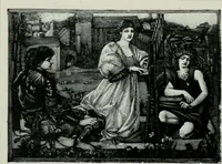 An illustration from Geschichte der Kunst in Grossbritannien und Irland (1909)