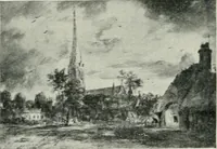 An illustration from Geschichte der Kunst in Grossbritannien und Irland (1909)