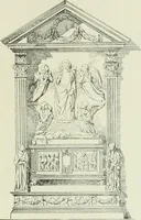 An illustration from Geschichte des florentinischen Grabmals von den ältesten Zeiten bis Michelangelo (1904)