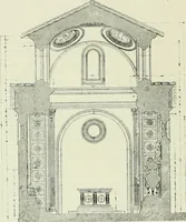 An illustration from Geschichte des florentinischen Grabmals von den ältesten Zeiten bis Michelangelo (1904)