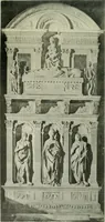 An illustration from Geschichte des florentinischen Grabmals von den ältesten Zeiten bis Michelangelo (1904)
