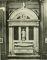 An illustration from Geschichte des florentinischen Grabmals von den ältesten Zeiten bis Michelangelo (1904)