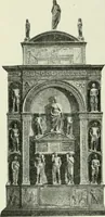An illustration from Geschichte des florentinischen Grabmals von den ältesten Zeiten bis Michelangelo (1904)