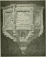 An illustration from Geschichte des florentinischen Grabmals von den ältesten Zeiten bis Michelangelo (1904)
