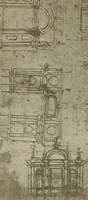 An illustration from Geschichte des florentinischen Grabmals von den ältesten Zeiten bis Michelangelo (1904)