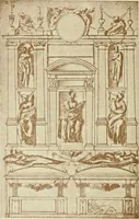 An illustration from Geschichte des florentinischen Grabmals von den ältesten Zeiten bis Michelangelo (1904)