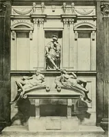 An illustration from Geschichte des florentinischen Grabmals von den ältesten Zeiten bis Michelangelo (1904)