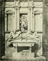 An illustration from Geschichte des florentinischen Grabmals von den ältesten Zeiten bis Michelangelo (1904)