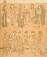 An illustration from Geschichte des Kostüms (1905)