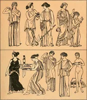 An illustration from Geschichte des Kostüms (1905)