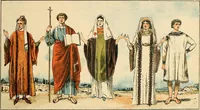 An illustration from Geschichte des Kostüms (1905)