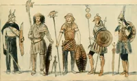 An illustration from Geschichte des Kostüms (1905)