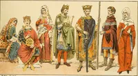 An illustration from Geschichte des Kostüms (1905)