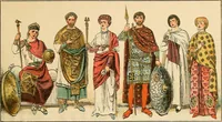 An illustration from Geschichte des Kostüms (1905)