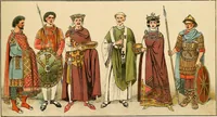 An illustration from Geschichte des Kostüms (1905)